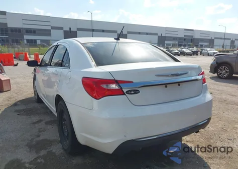 2013 Chrysler 200 Lx из США, поврежденный, VIN 1C3CCBAB1DN671688